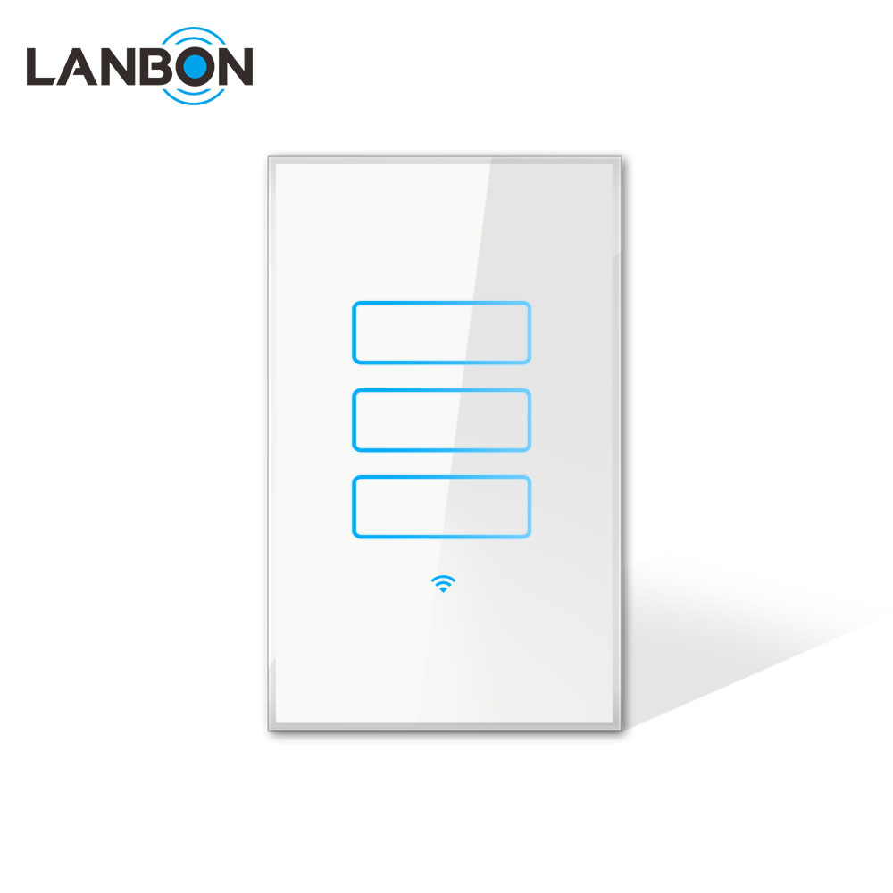 L6 3 Gang WIFI Smart Switch(Rectangular)